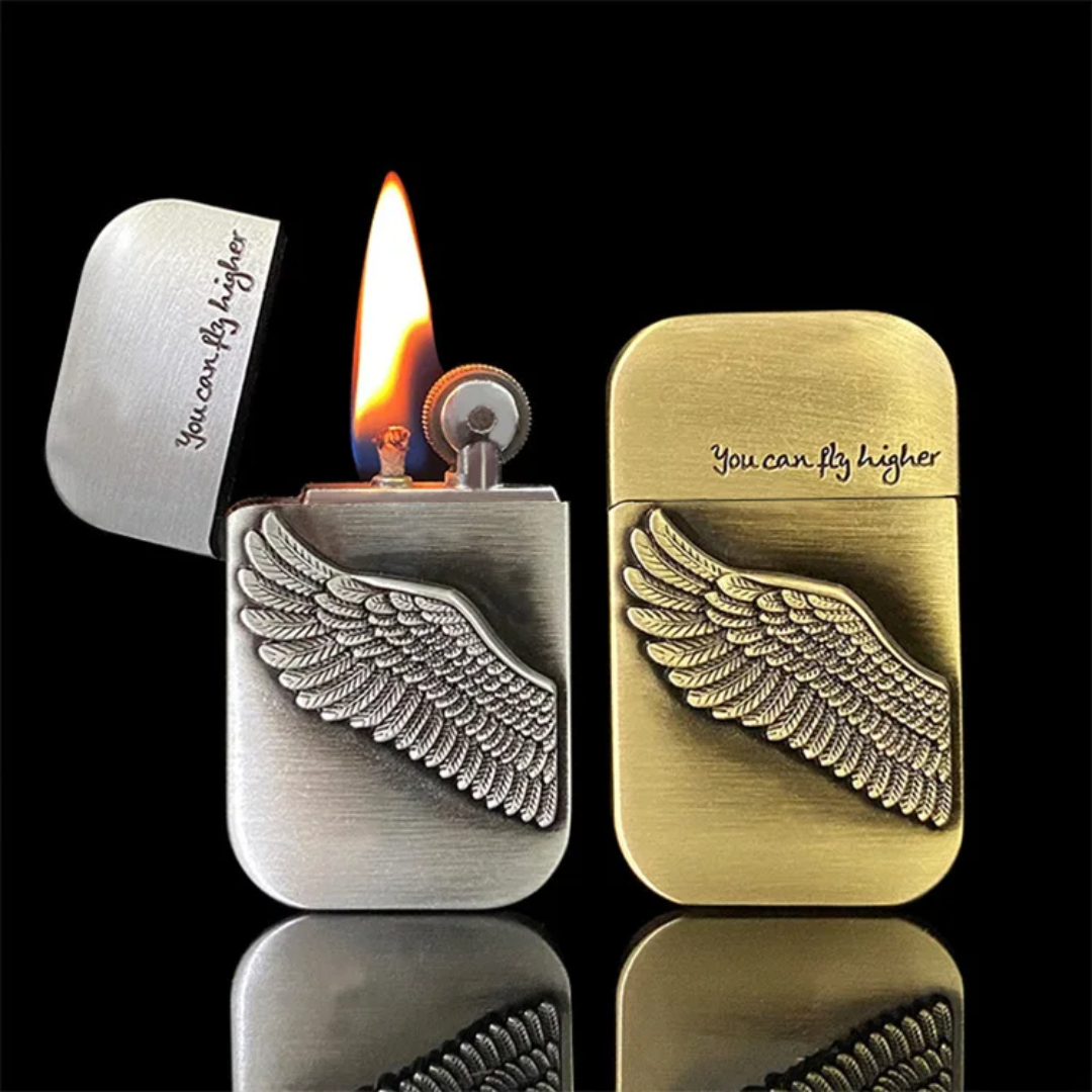Zinc alloy wheel lighter
