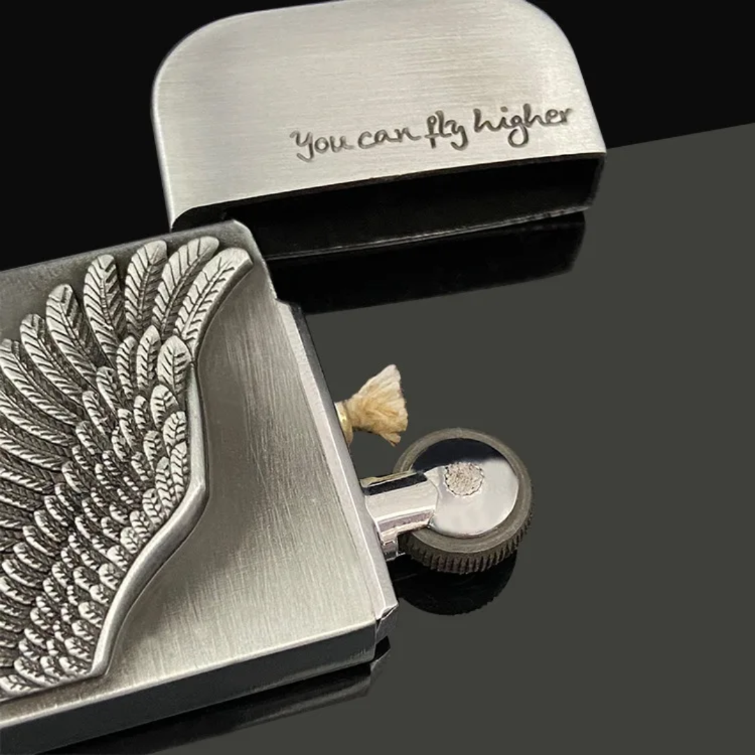 Zinc alloy wheel lighter