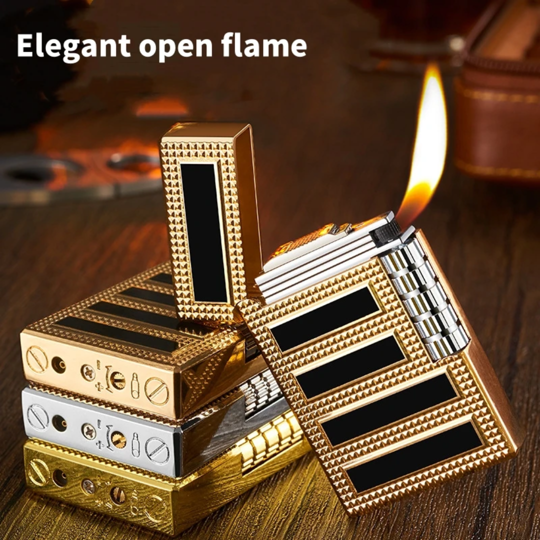 Classic wheel retro lighter