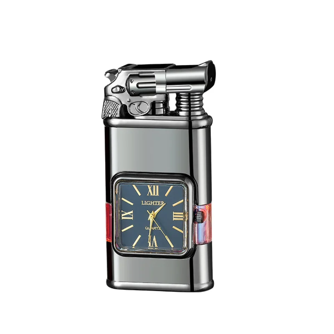 Double flame watch lighter