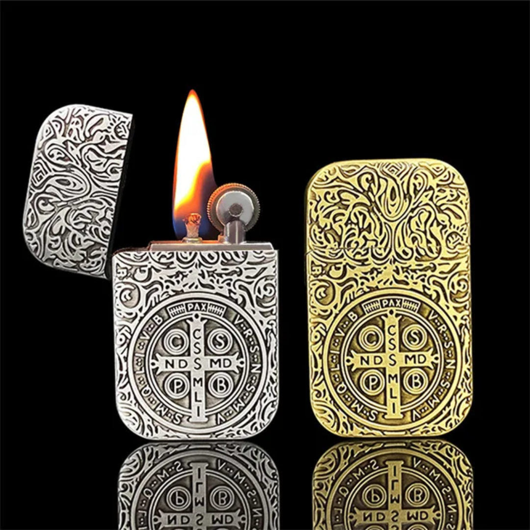 Zinc alloy wheel lighter